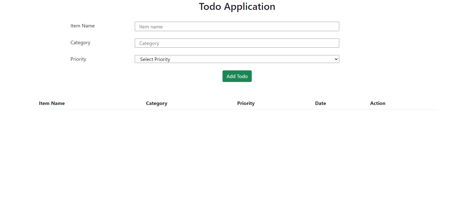 TODO App