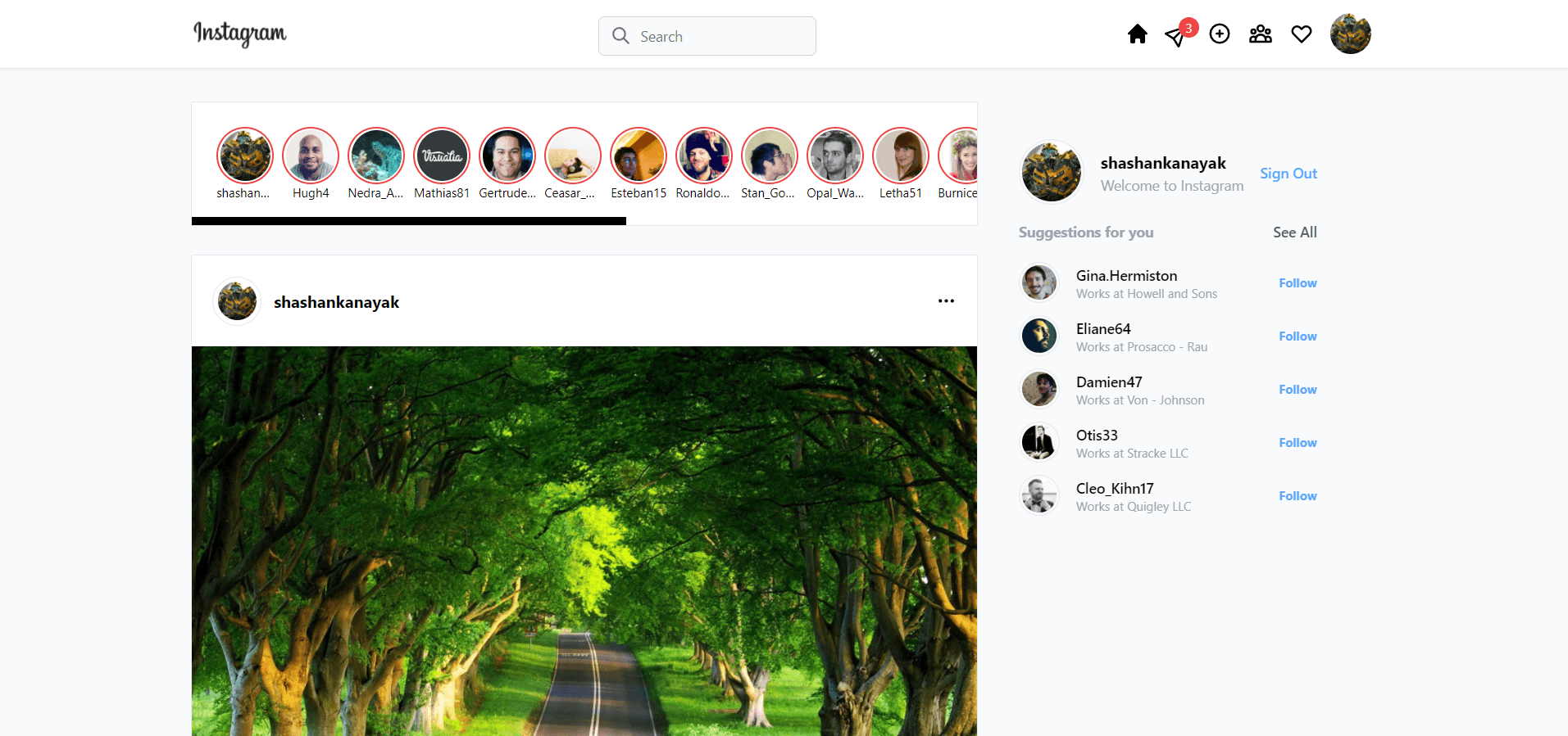 Instagram Clone